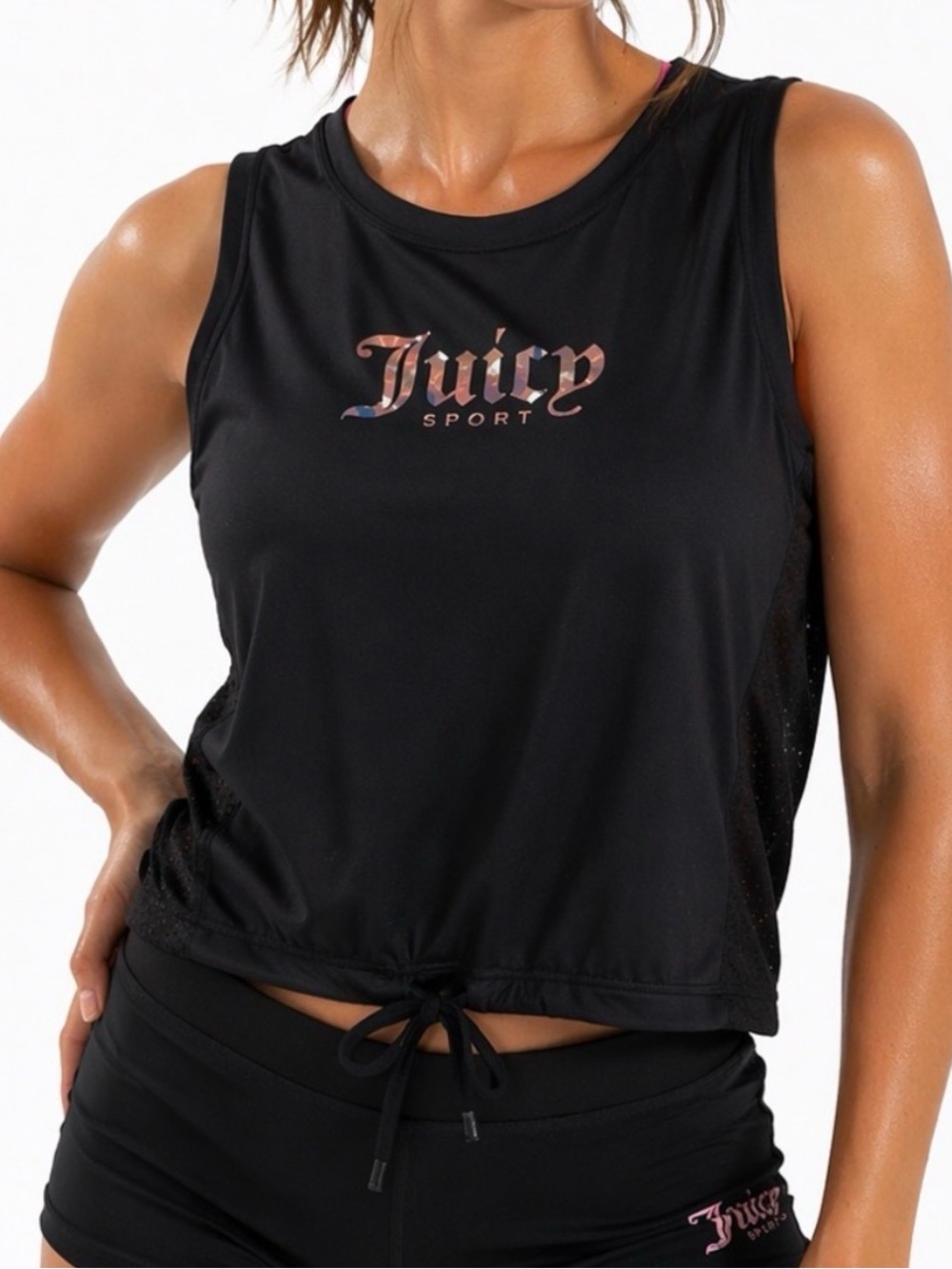 Juicy Couture Sport Holographic Tank Women’s Size L